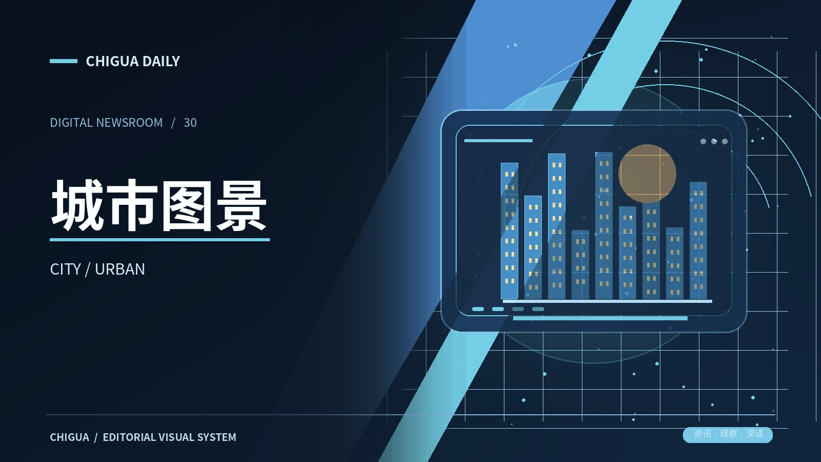 城市与国际主题画面