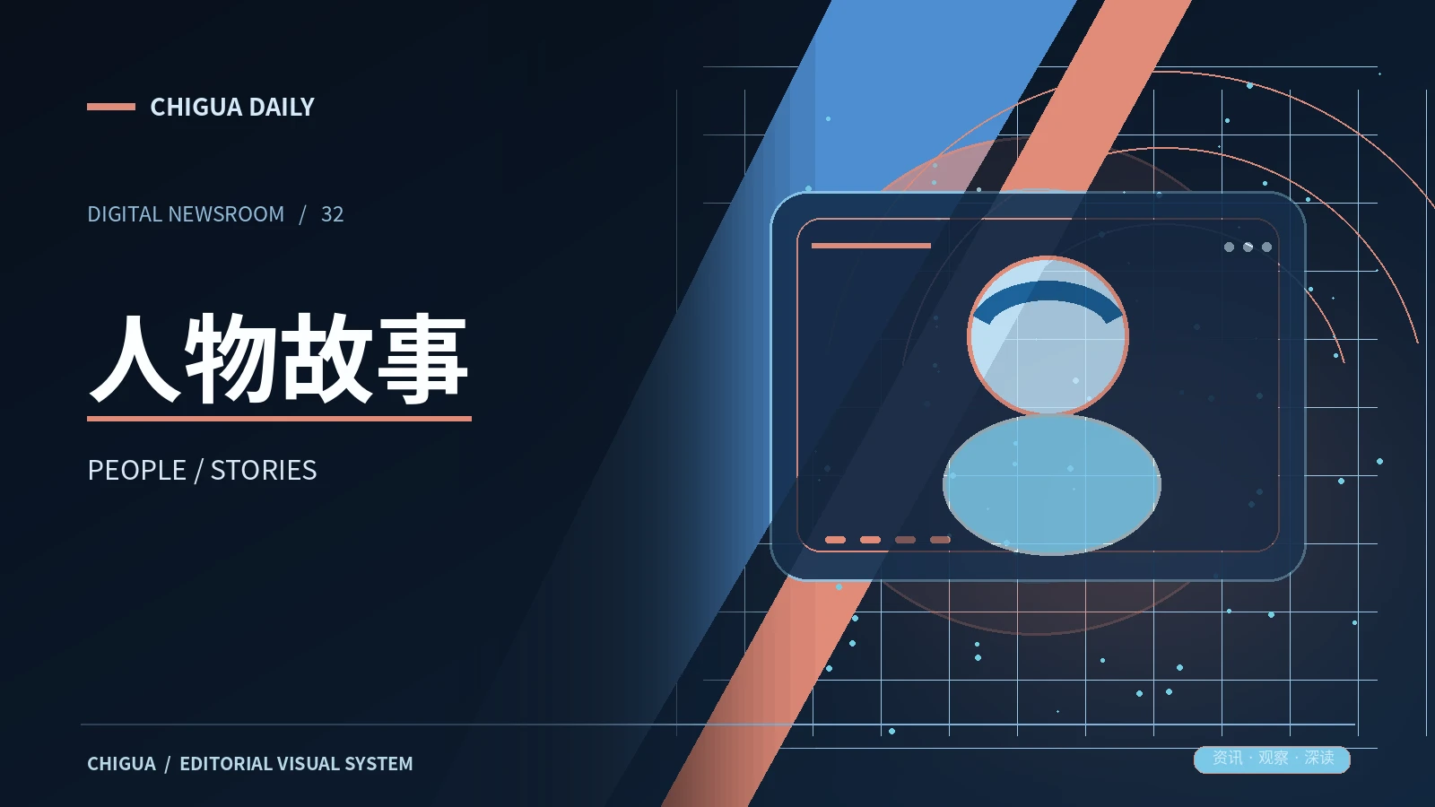 人物与深读主题画面